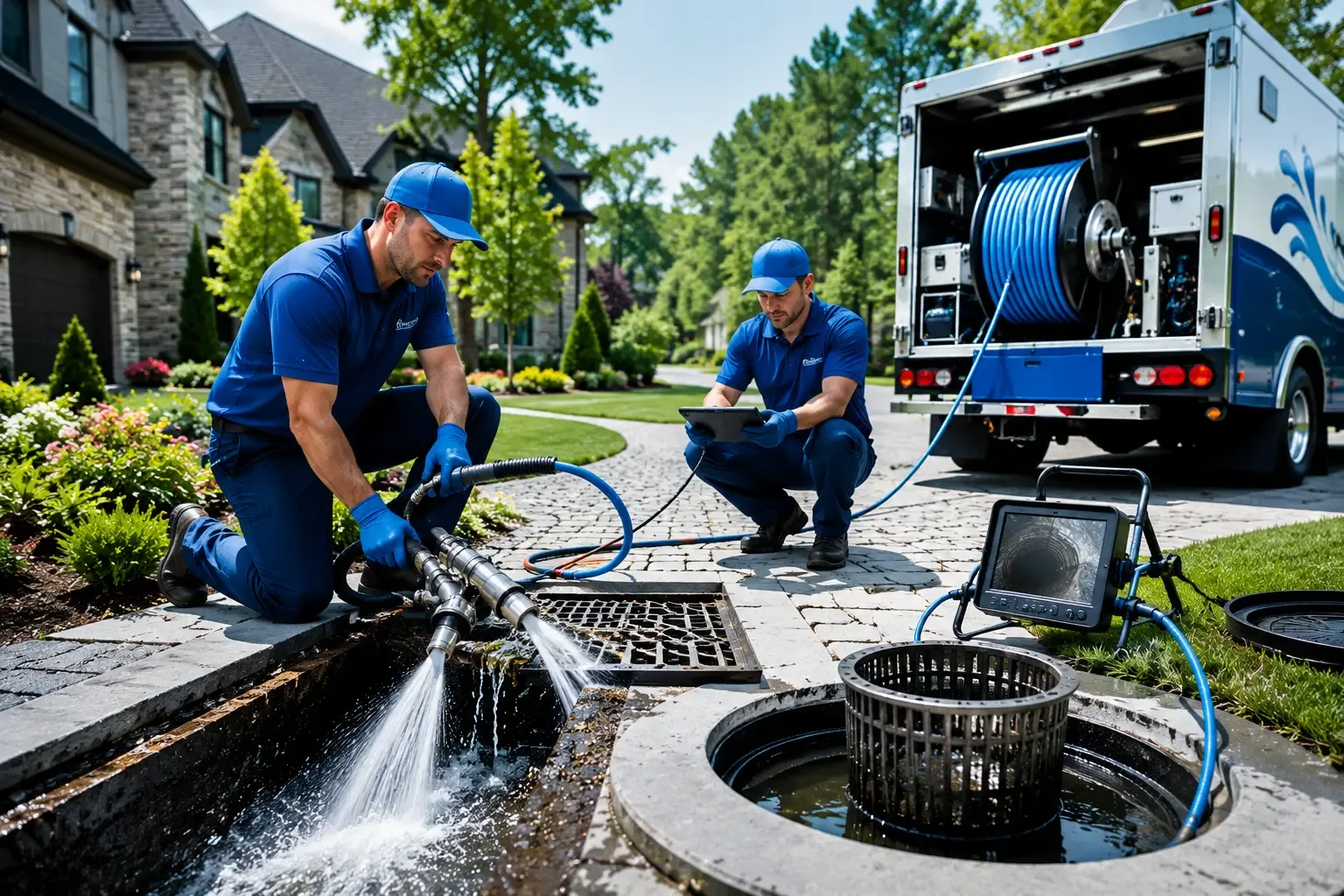 Local outdoor drain cleaning professionals in Chester, NE